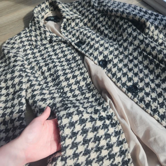 Houndstooth Ann Taylor blazer - Picture 1 of 6